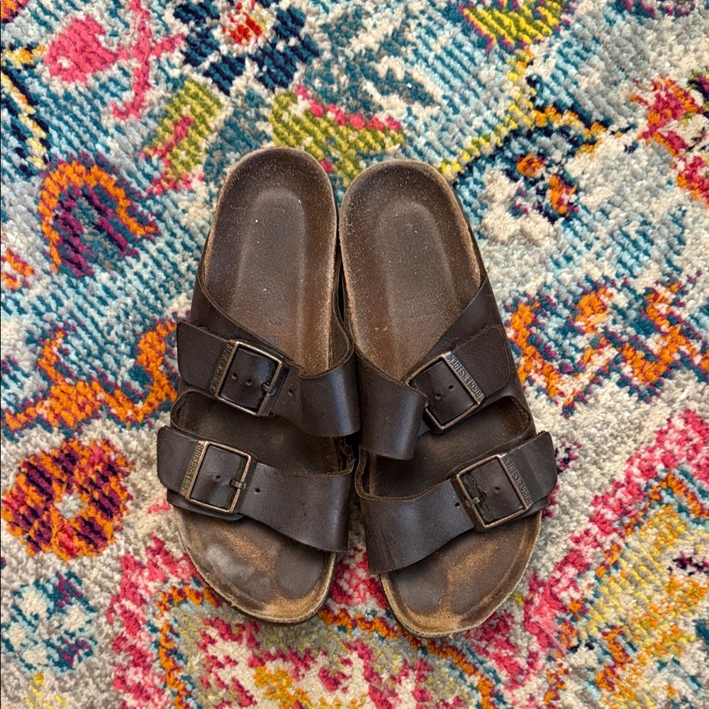 Leather Birkenstock sandals